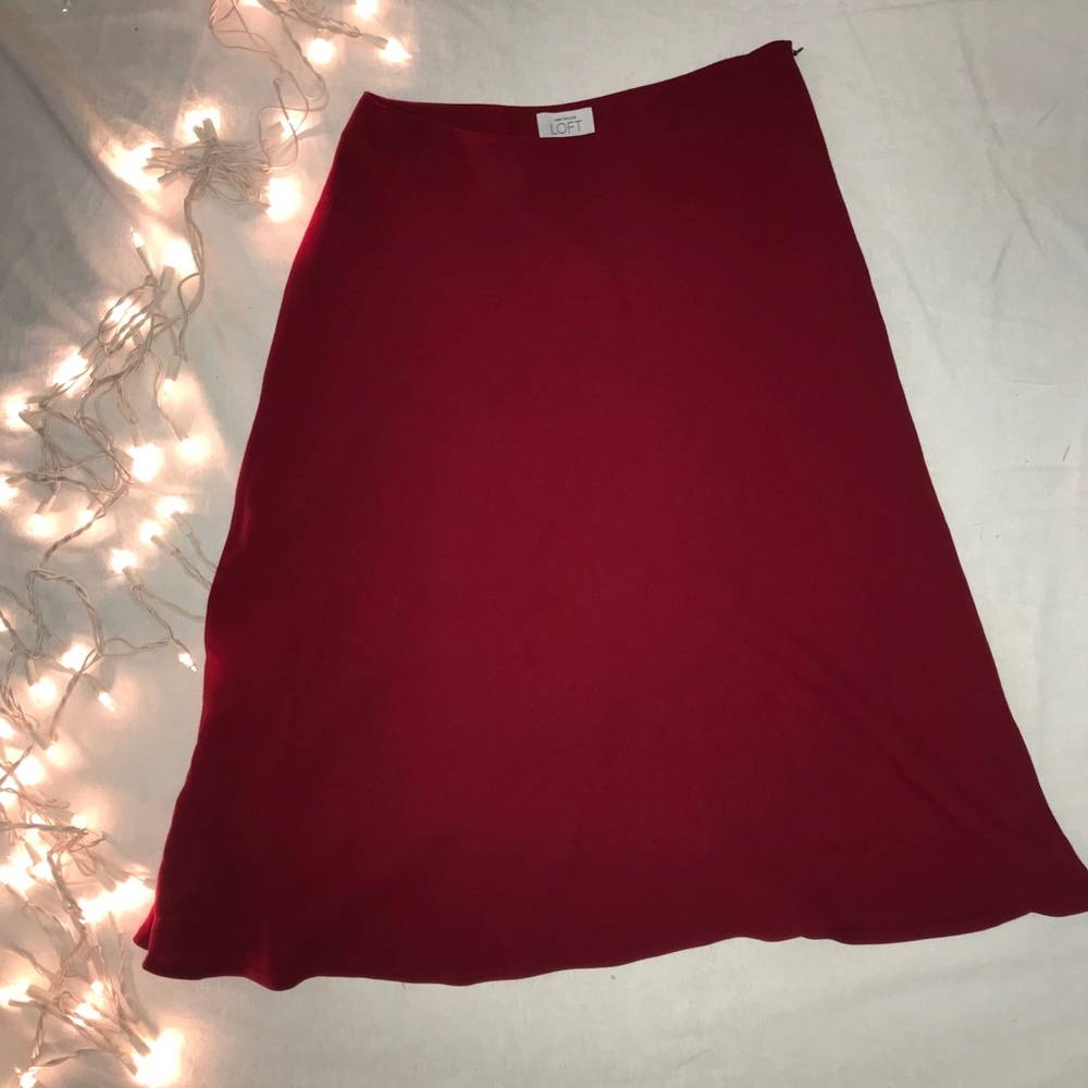 LOFT midi skirt
